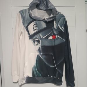 Naruto Kakashi Hatake 3D graphic hoodie, Small
